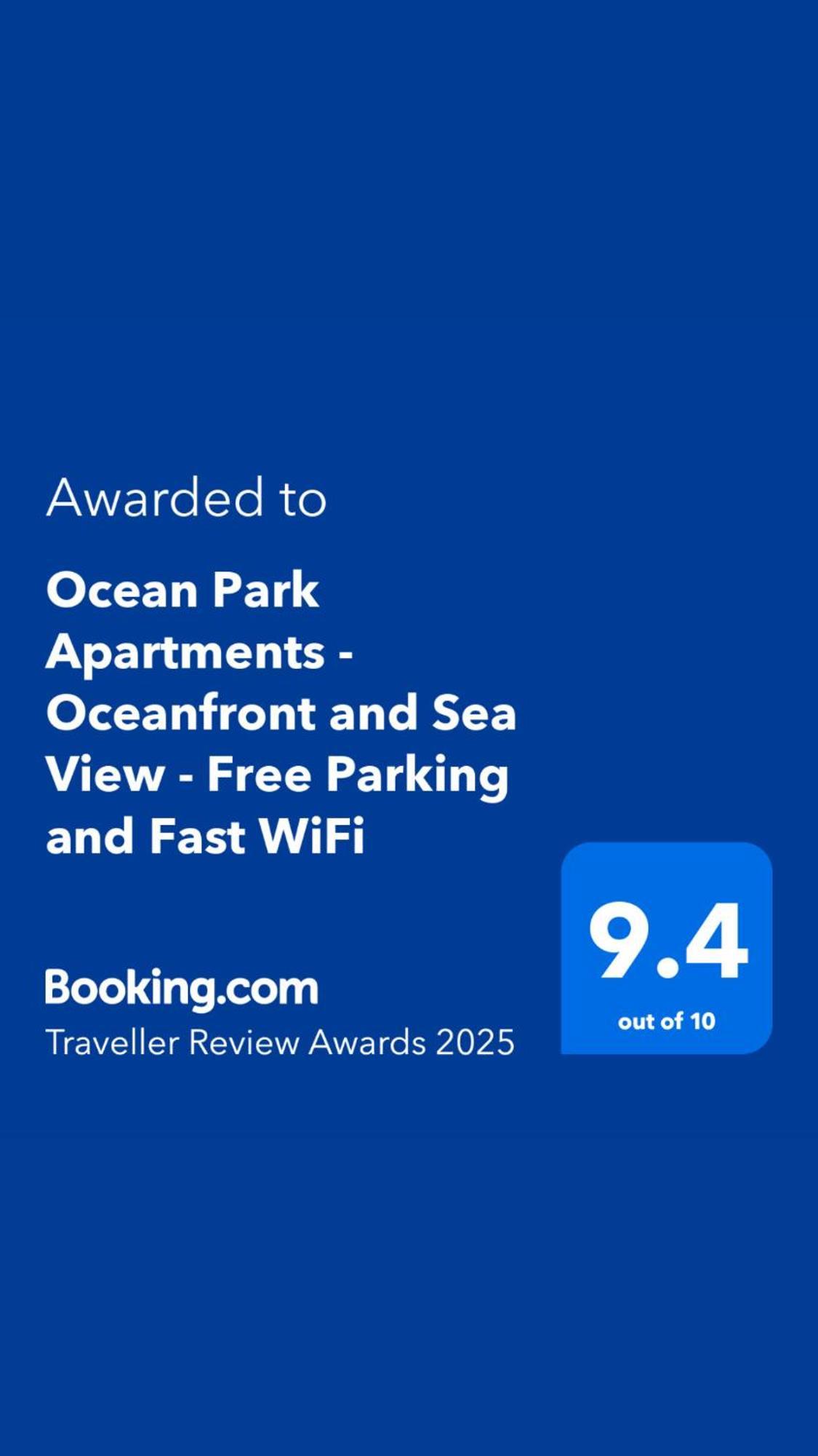 Ocean Park Apartments - Oceanfront - Free Parking And Fast Wifi EDI Kültér fotó